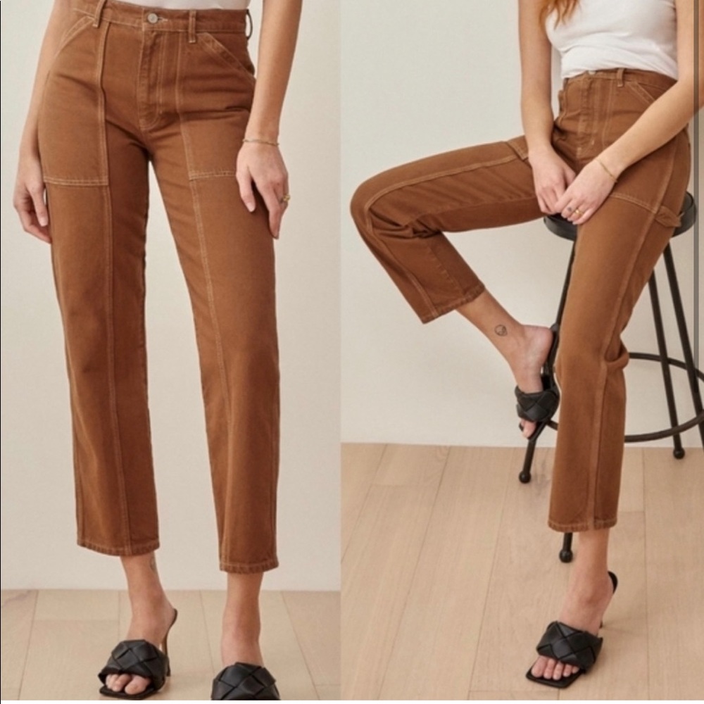 NWT Reformation carpenter high rise jeans size 31